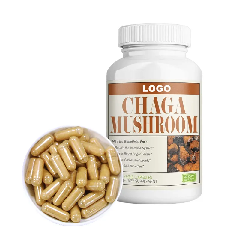 Экстракт грибов Чаги OEM brain health, добавка, 60 капсул