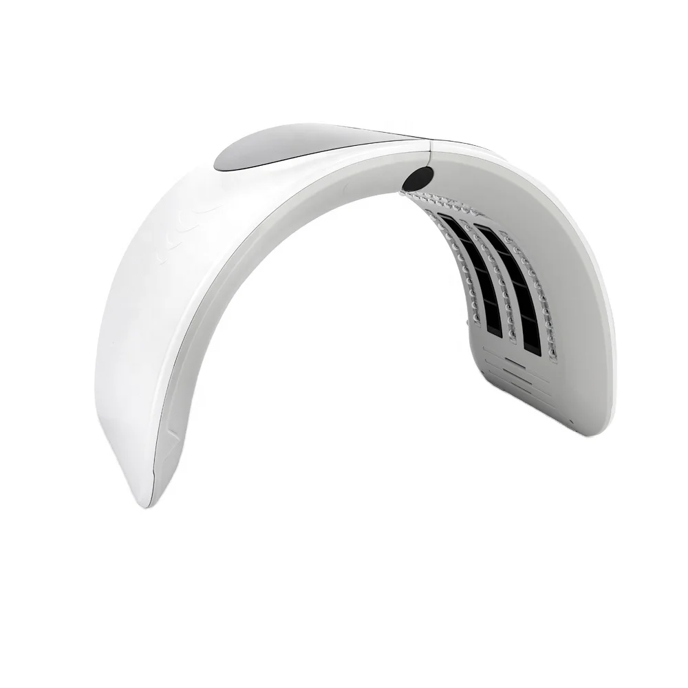 7 Color Pdt therapy Lights Foldable Led Photon Facial Heating Mask 7 Color Foldable Pdt Photodynamic Led Light Therapy Machine