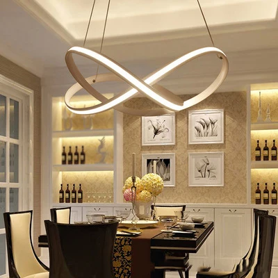 Round lustre de luxe luminarias restaurant light luxury interior decorative home round circle nordic pendant light for hotel