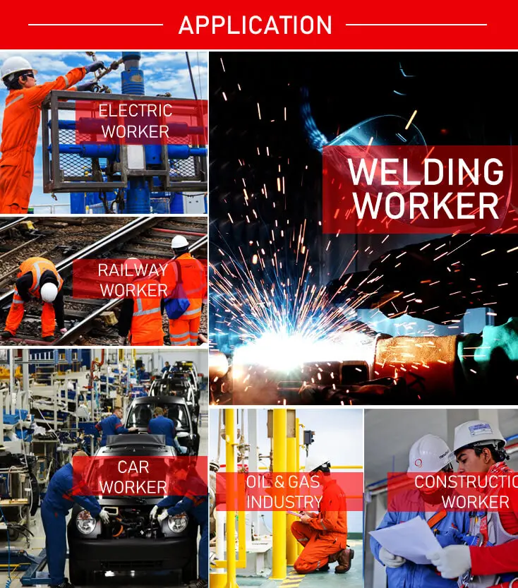 Safety Fireproof Suit Workwear Aramid Coverall