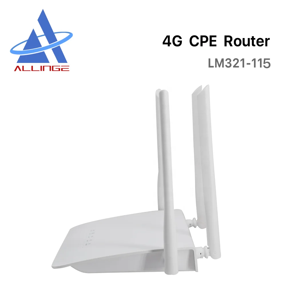  Lyngou LG045 300 Мбит/с Wi-Fi и 4g Lte CPE LM321-115 маршрутизатор Openwrt с 4 Lan