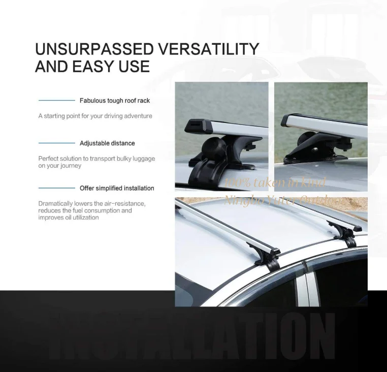 Universal Aluminum Roof Bar Car Roof Rack