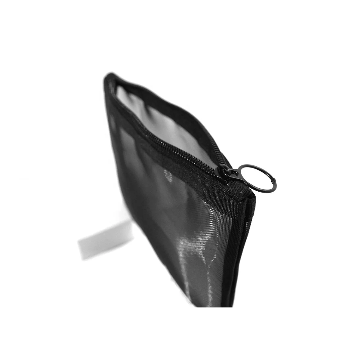 Customizable Recycled Nylon Net Simple Ladies Cosmetic Mesh Makeup Bag Brush Organizer Travel Storage Wash Toiletry Pouch