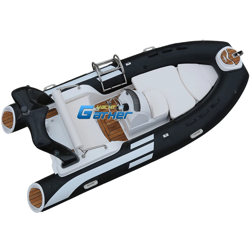 13 футов RIB390 CL стекловолоконное ребро жесткая надувная лодка рекреационная