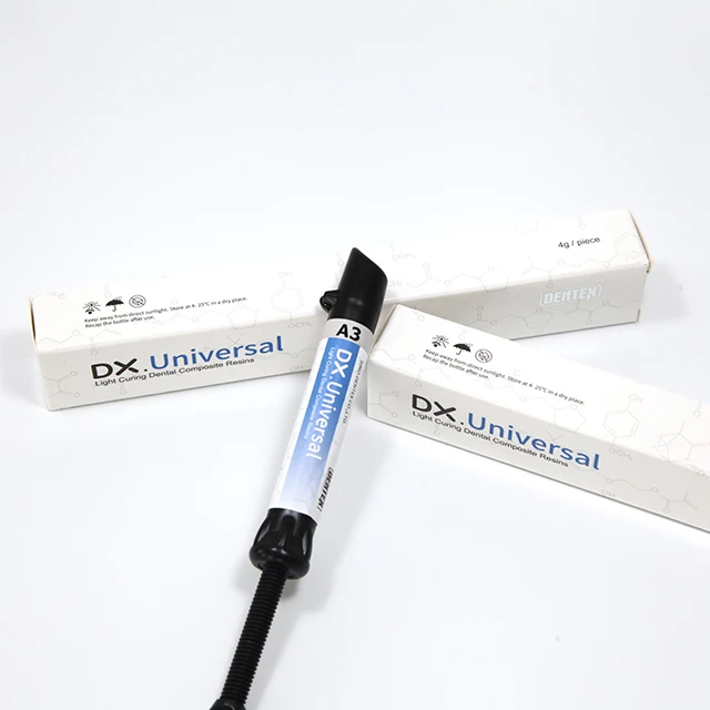 DX.Universal light cure composite resin, durable dental filling composite, nature looking teeth restoration material