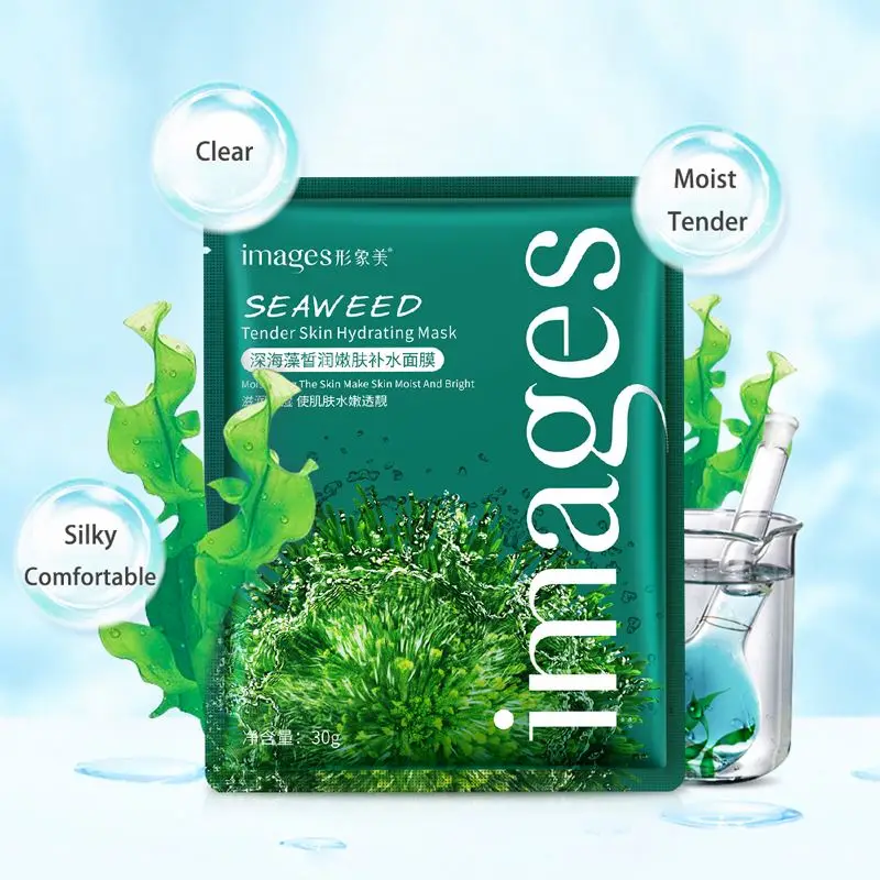 OEM/ODM IMAGES deep seaweed skin improve dry tender skin moisturizing mascarillas facial