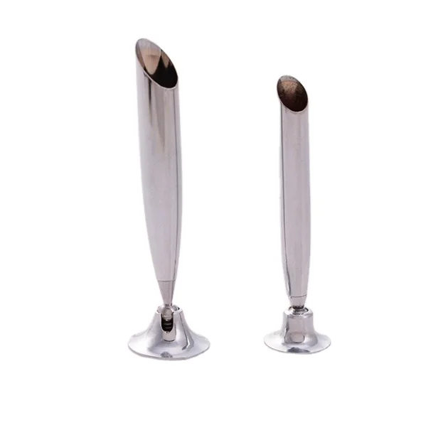 Whole Sale Pen Funnel Silver Plastic Holder Flared Metal Base & Screw