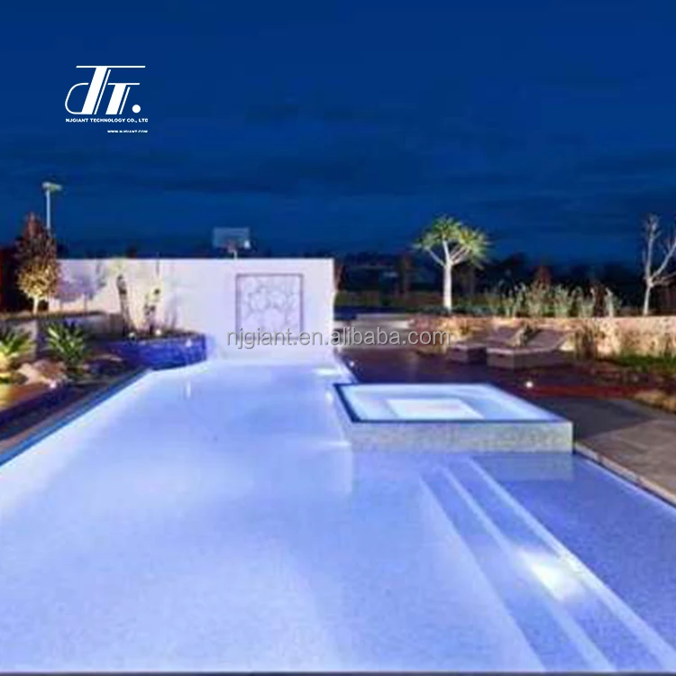 Colour Changeable swimming pool underground light with Fiber optic ceiling light engine