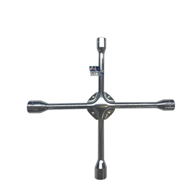 17-19-21-23 mm Cross Wrench 4-way Car Cross Wheel Wrench Cross Socket Wrench