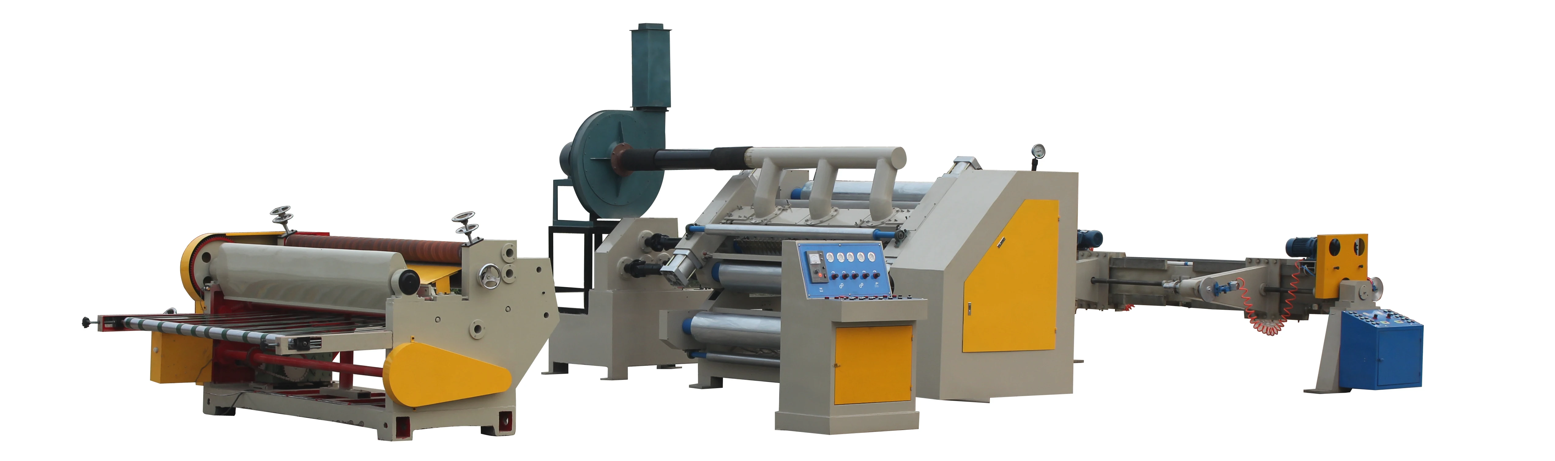 2 ply A/B/C/D/E flute corrugated cardboard making machine/corrugated single facer