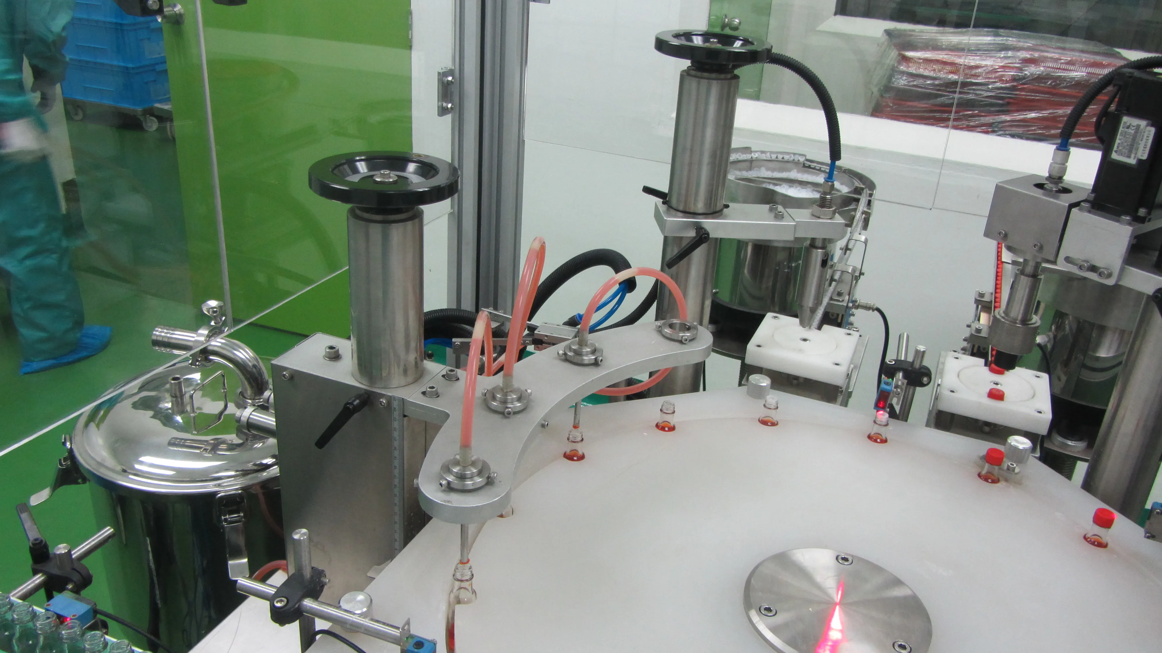 
eye bottle filling and capping machine 