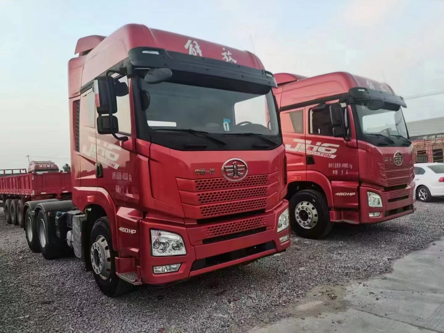 Hot sales in 2022 FAW Jiefang JH6 tractor 6*4 tractor 460 horsepower