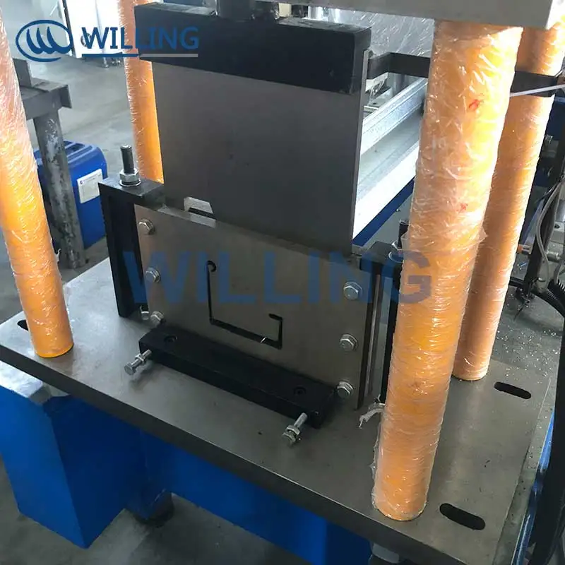 Full Automatic Rain Water Steel Downpipe Spout Roll Forming Machine Downspout Making Machine