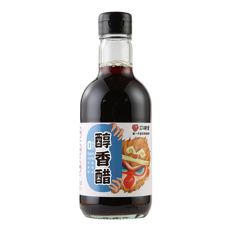 
Kou Wei Quan Black Vinegar Chinese Style Balsamic Vinegar with No Additives 