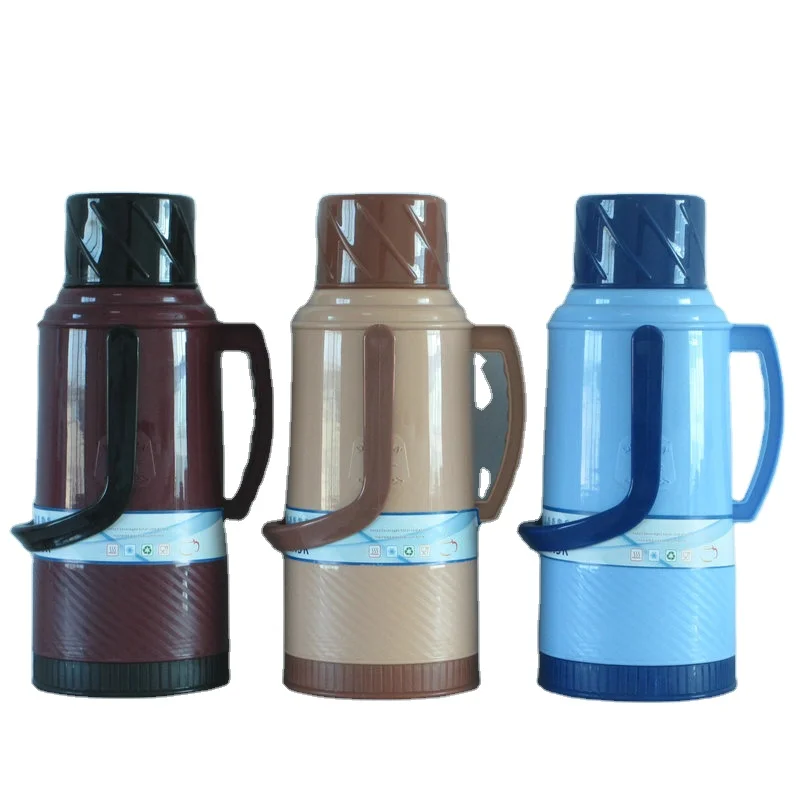 
3.2LFull Plastic Shell Hand Warm Pot Dormitory Home Food and Beverage Insulation Hot Water Bottle Thermal Insulation Thermos 