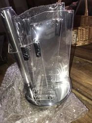 Acrylic Round Rotating Seven Piece Set Kitchen Stainless Steel Knife Set Kitchen Gift Knife Set