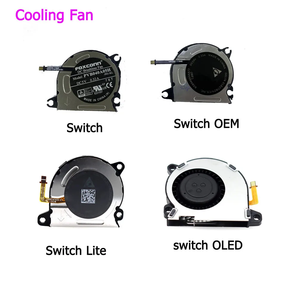 Original New NS Switch Internal CPU Cooling Fan for Nintend Switch Oled Console Cooler Replacement for Switch Lite