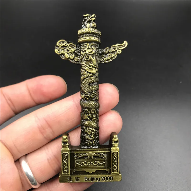 Famous Building Tourist Souvenirs Personalized Design Alloy Fridge Magnet Refrigerator Door Decorations