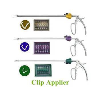 Latest Reusable Laparoscopic Endo Hemolok Polymer Ligation Clip Applier 5mm 10mm For Laparoscopic Surgery