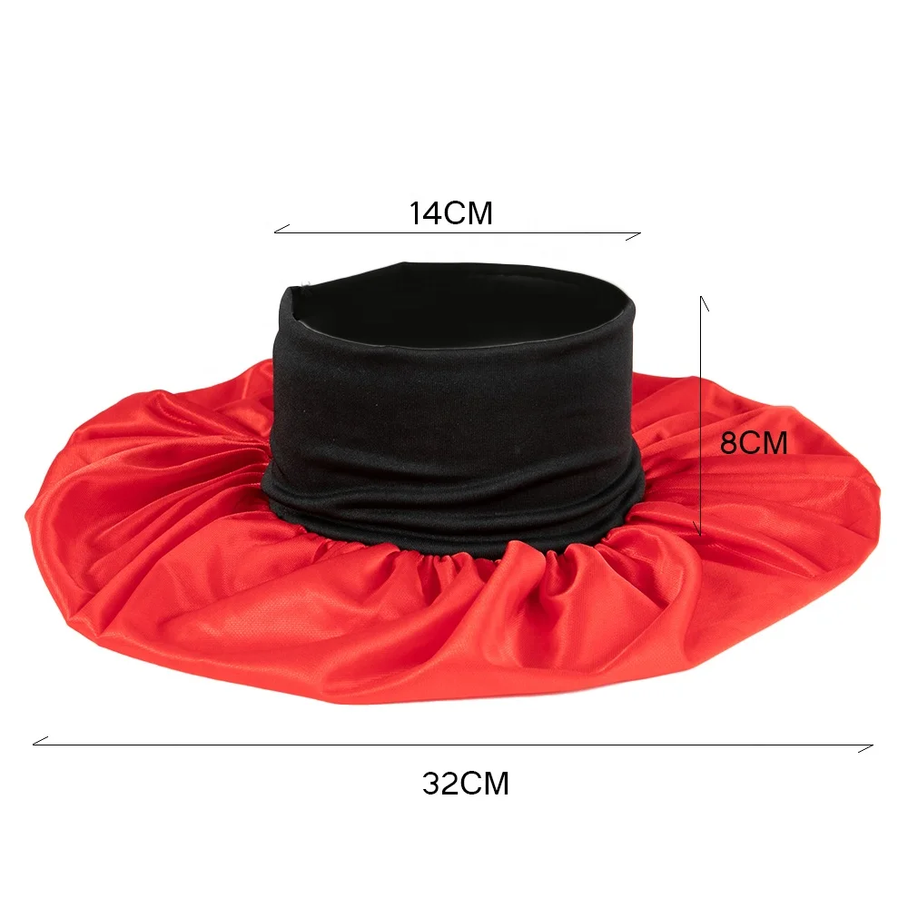 Wholesale Custom Logo Sublimation Designer Hair Bonnets Satin Custom Logo Satin Bonnet