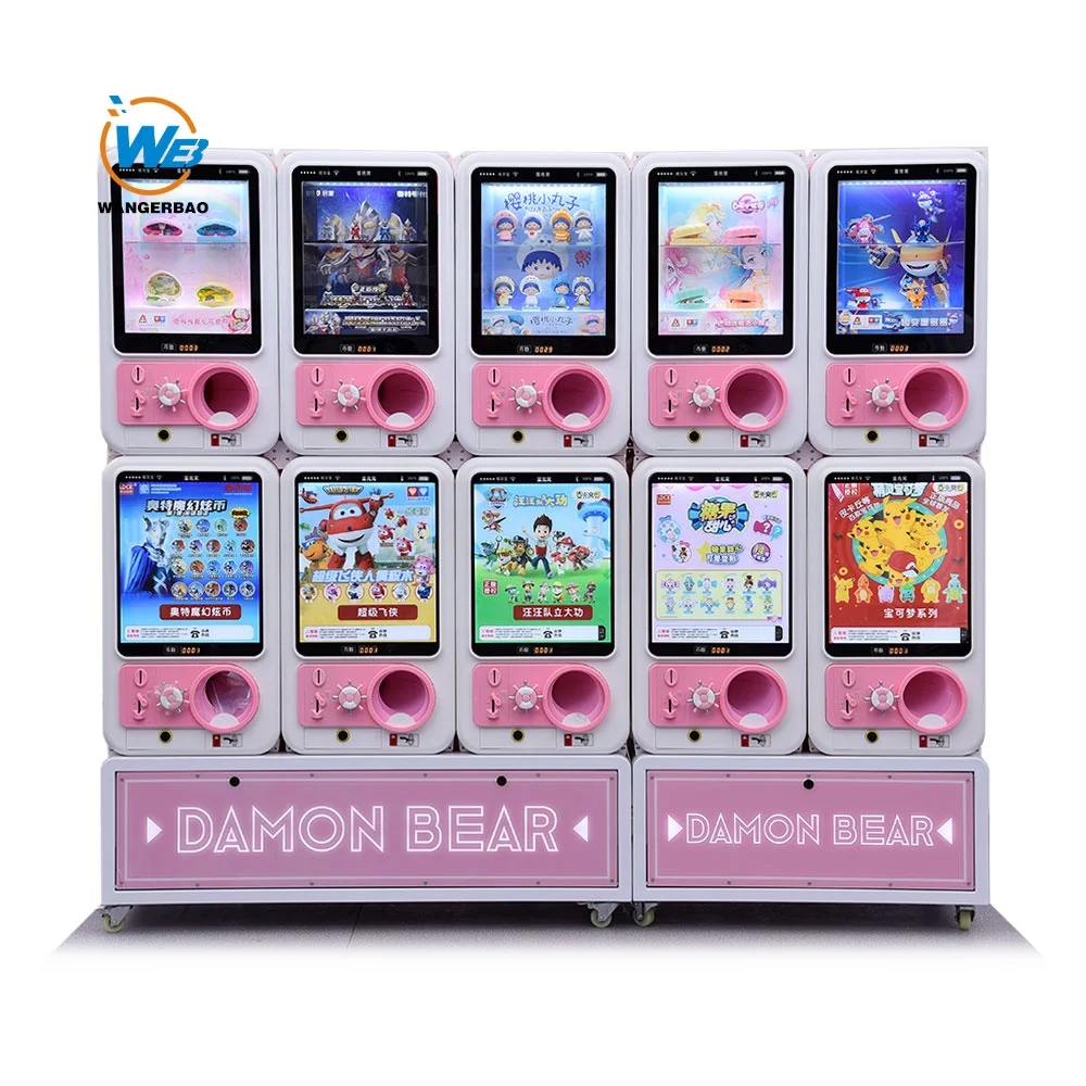 Развлекательная игра с монетами для большого торгового центра, развлекательный центр, капсульный игрушечный мяч-яйцо гатяпон, торговый автомат