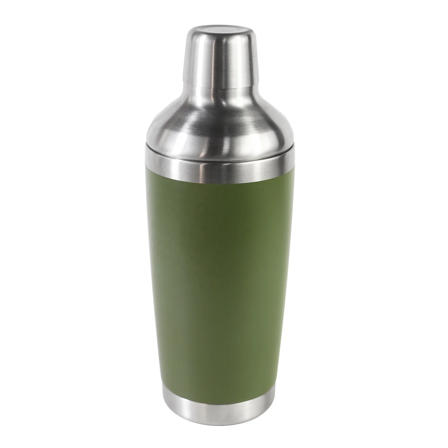 OEM China Wholesale Low Price Strainer Cocktail Shaker 20oz Vacuum Insulated  Stainless Steel Cocktail Shakers For Bar