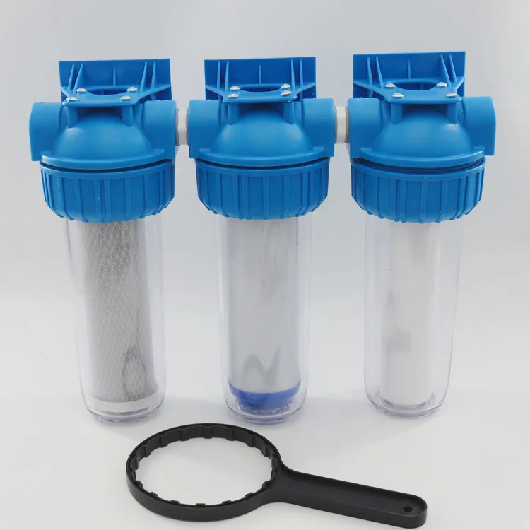 Under Sink Water Filter System with Brushed Nickel FaucetChlorine, Chloramine, Fluoride, Odor- Quick Change HXJ