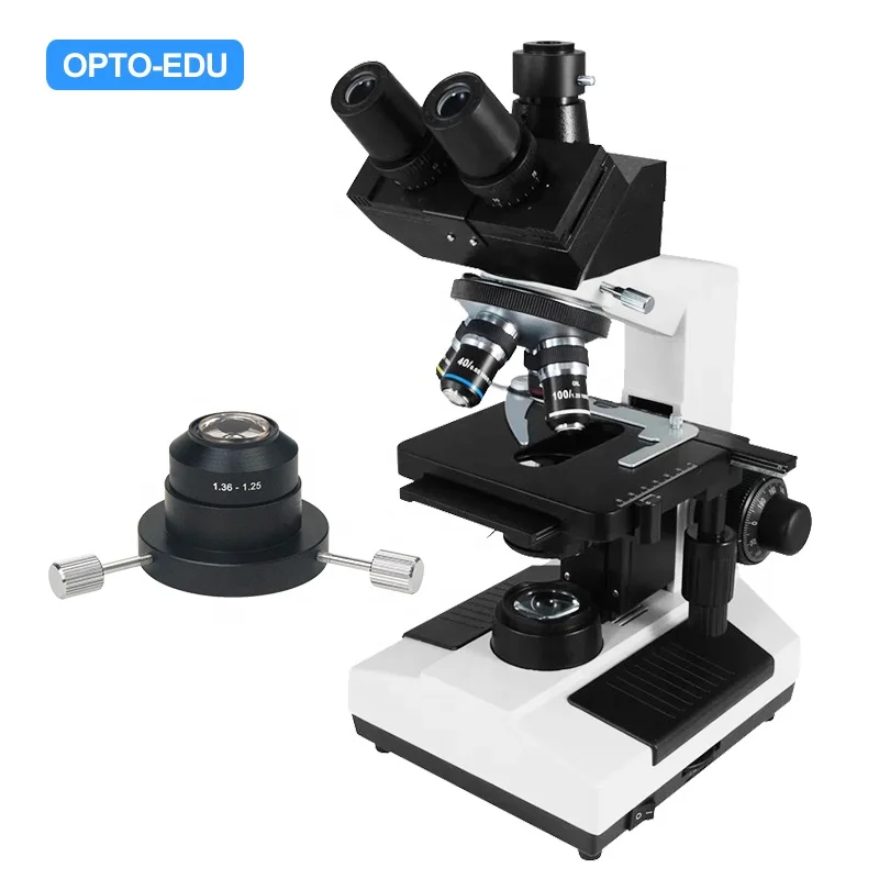 OPTO-EDU A10.1007 live blood analysis darkField microscope