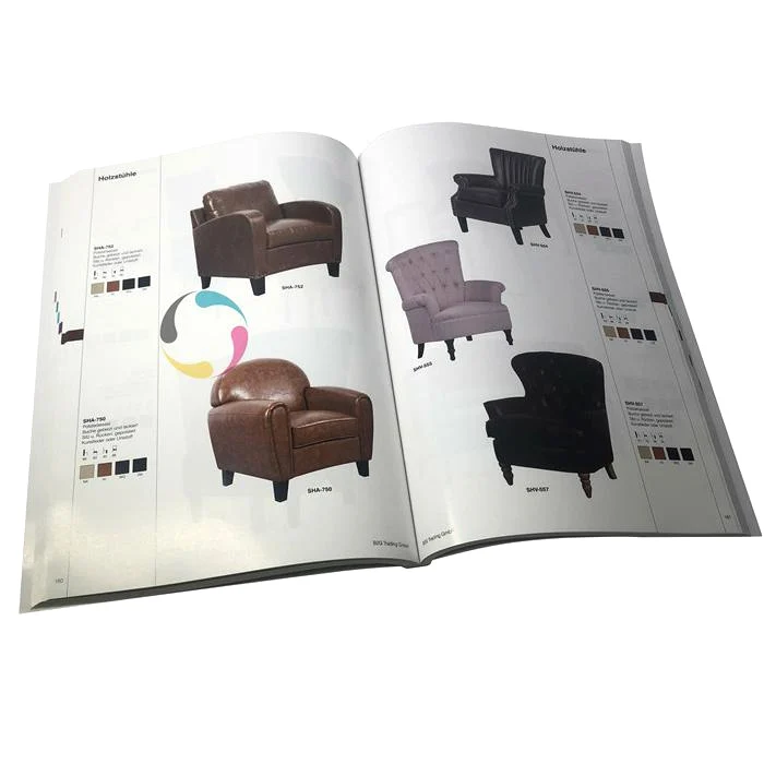 China Printing Service Hardcover Softcover Book Publishing Printing Literature Catalog Printing Livre De Impression