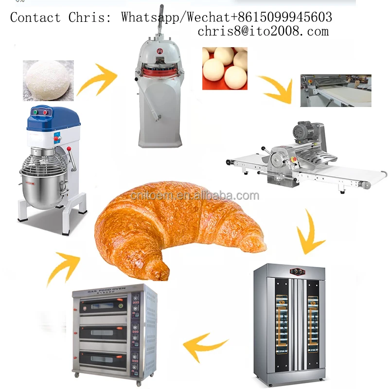 Commercial electrical baking oven with 3 decks Rotary Rack Pastry oven