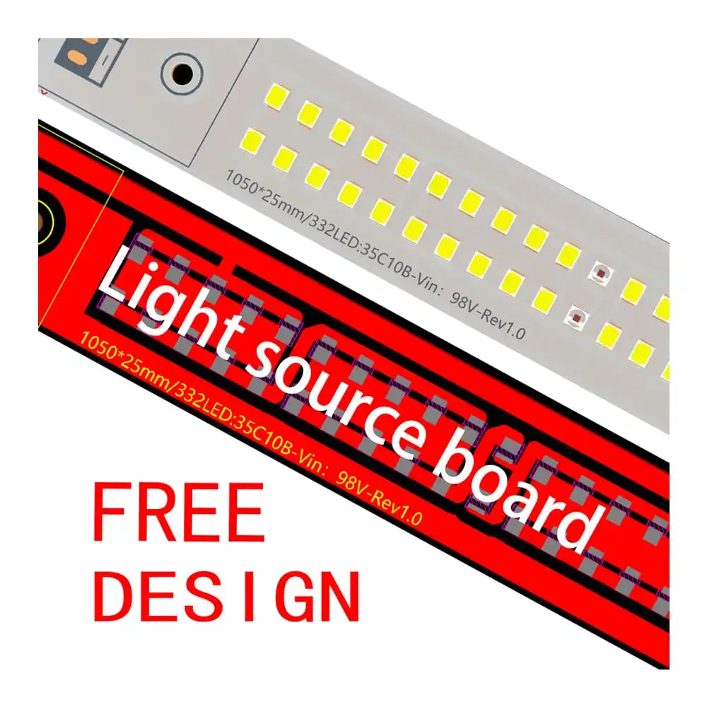 High PPE Full Spectrum 3000K 5000K 100W ORM PCB Plant Grow Board with 660nm Deep Red Sunlight Spectrum for medical plants