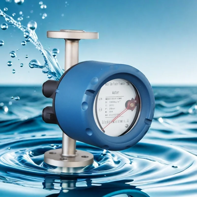 Flowmeter Medical Metal Tube Pipe Rotameter Variable Area Flow Meter