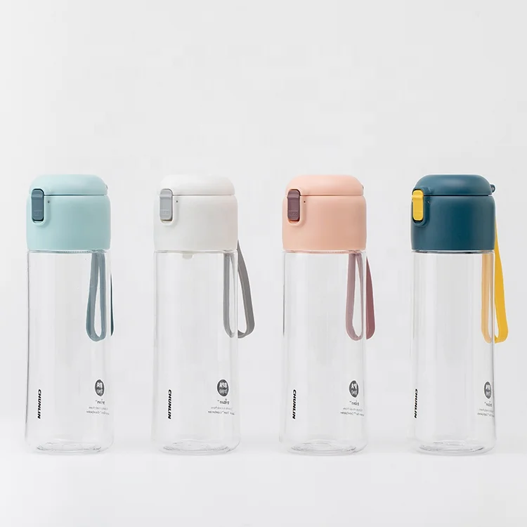 Latest promotion price  plastic water bottle, fruit and tea filter drinking bpa free tritan drinking bottle