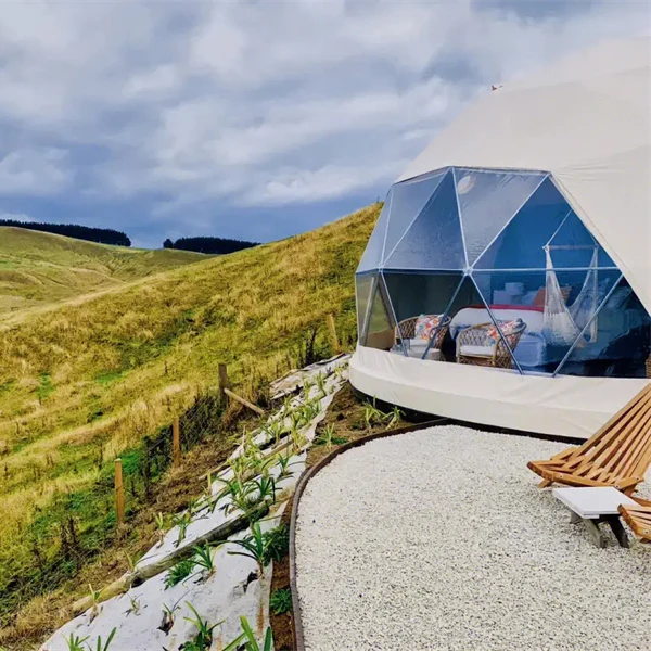 Full House Igloo Pcv Large Small Fiberglass Aluminium Exhibition Tents Screen Geodesic Dome Tent