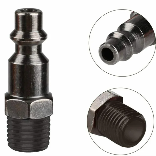 High precision 3-Way Air Manifold 4 Ports Aluminum Industrial Flat Hex Quick Connect 3