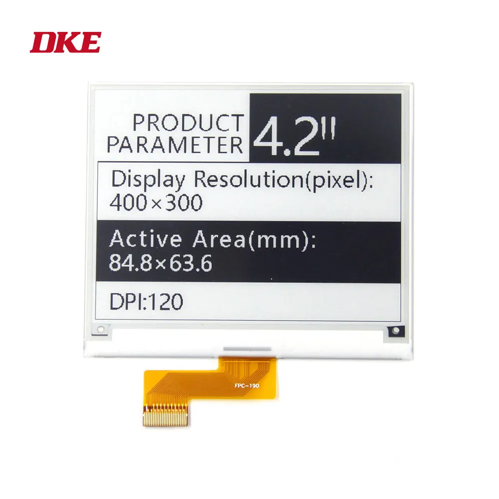 Cheap 4.2 inch epaper display color for e ink paper display