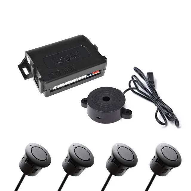 Universal High Quality Ultrasonic Parking Sensor 58khz Rear Reverse Sensor Car Parking With 4 Sensors