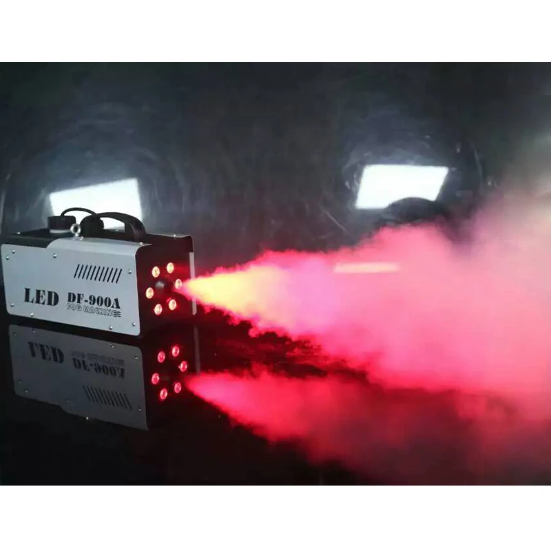 Диджейская сцена отличное качество 900 Вт 6*3 Вт Светодиодная противотуманная машина с дистанционным управлением