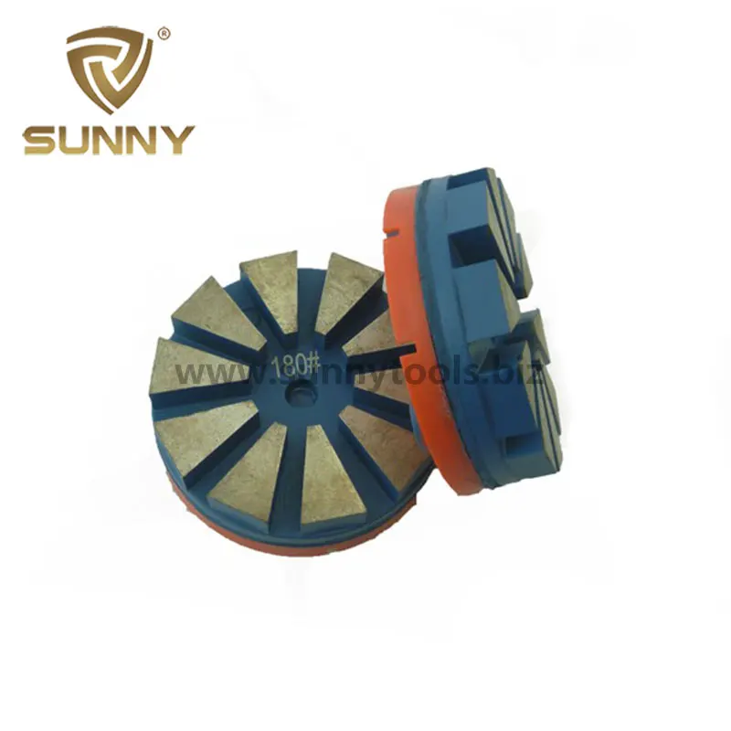 New arrivals diamond grind shoes concrete use 100mm diamond grinding block for industrial