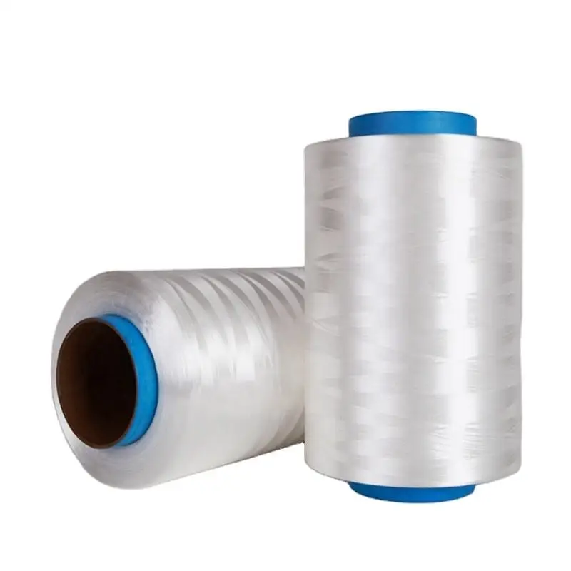 Высокопрочная черная нить из волокна с низким удлинением 200d 400D UHMWPE