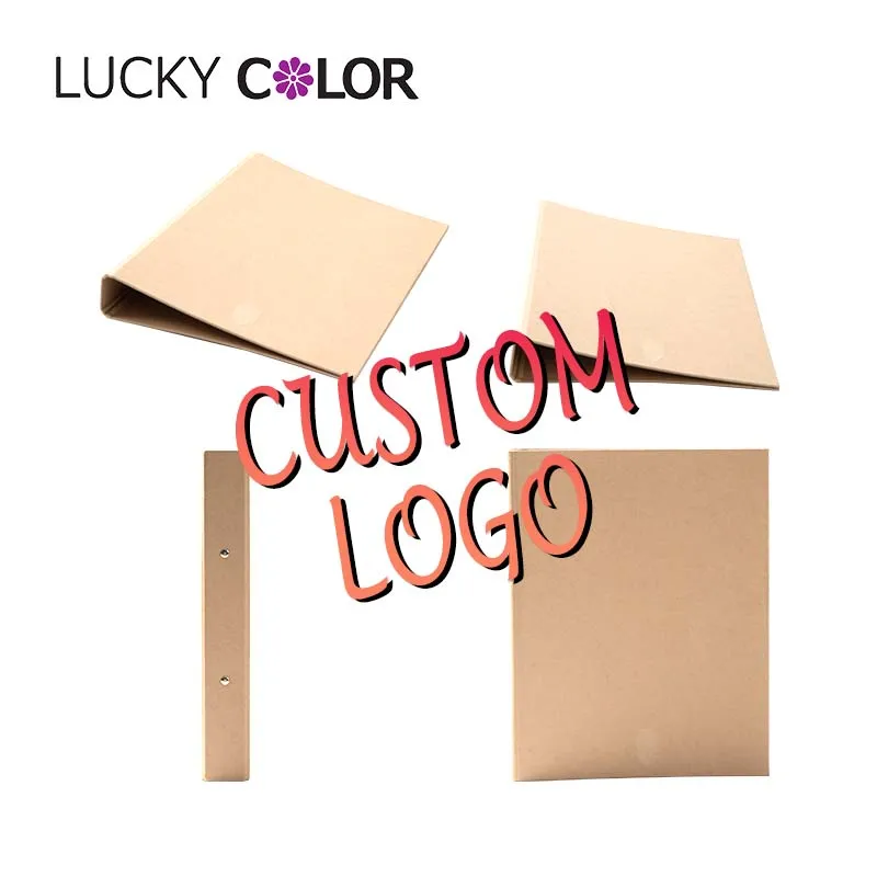 Hardcover Custom Binders Oem Logo Expanding File Folder Paper File Pockets Filing Folder With Binding Ring