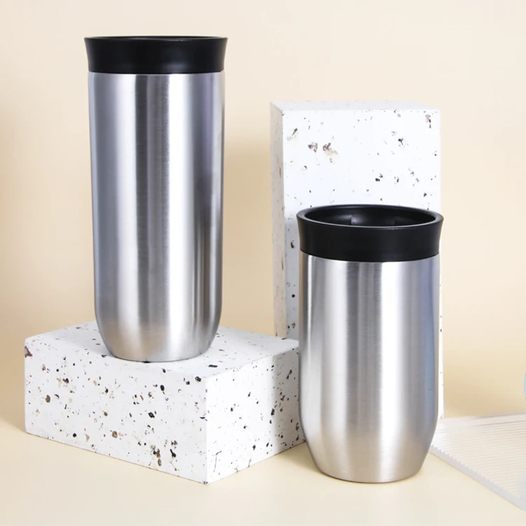 Factory Direct Insulated Thermal Car Cup Vaccum Stainless Steel Tumbler Travel Coffee Mug with Lids
