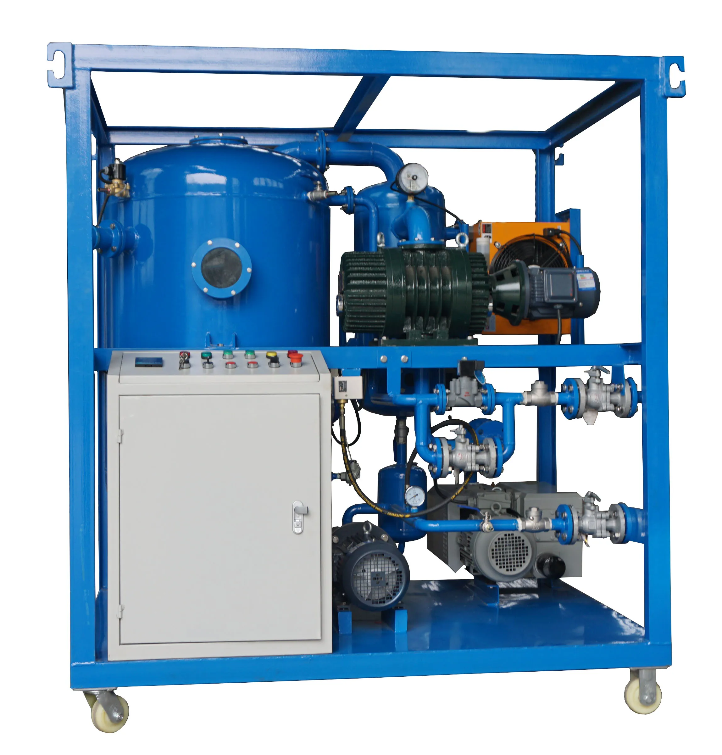 99.9% эффективная высоковакуумная масляная обработка трансформатора, используемая масляная фильтрация и система дегасифера