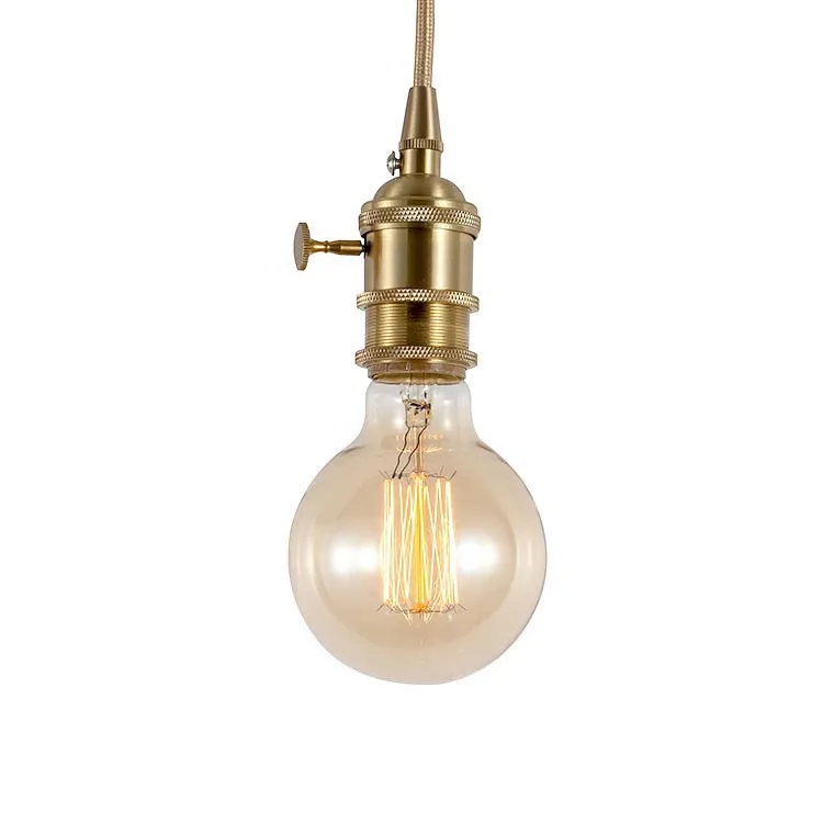 G80 Squirrel Cage E27 Vintage Edison Globe Bulb