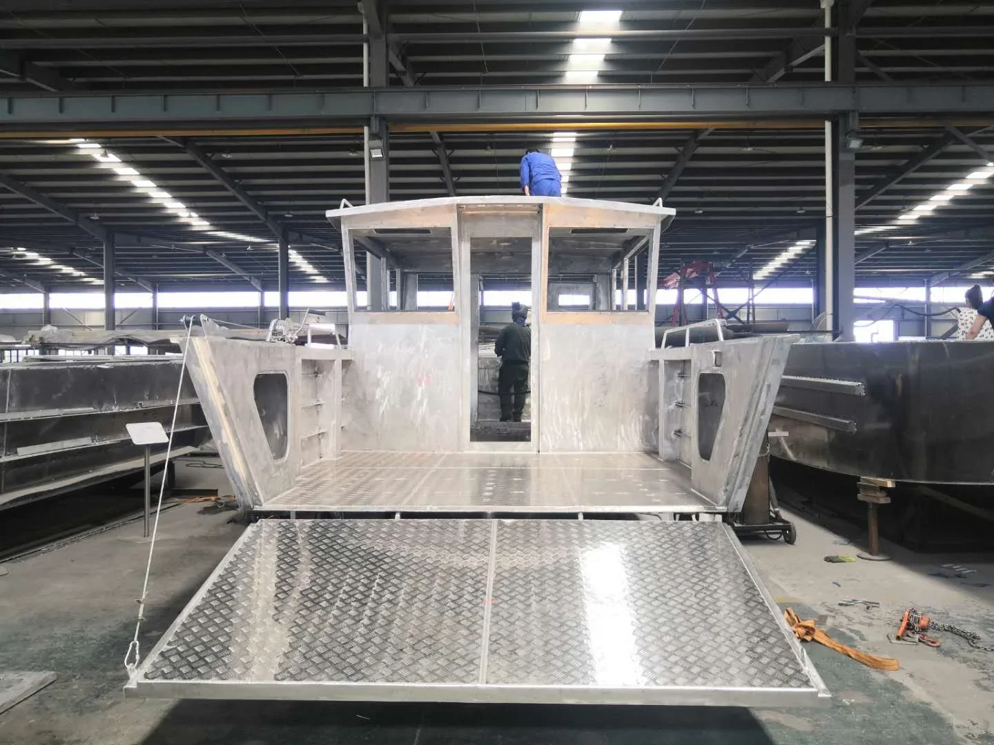 water sports equipment landing craft 9m aluminum boat yacht for sale