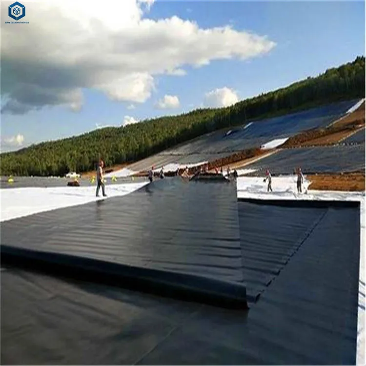 HDPE Геомембраны полиэтилен установки для биогаз biodigester
