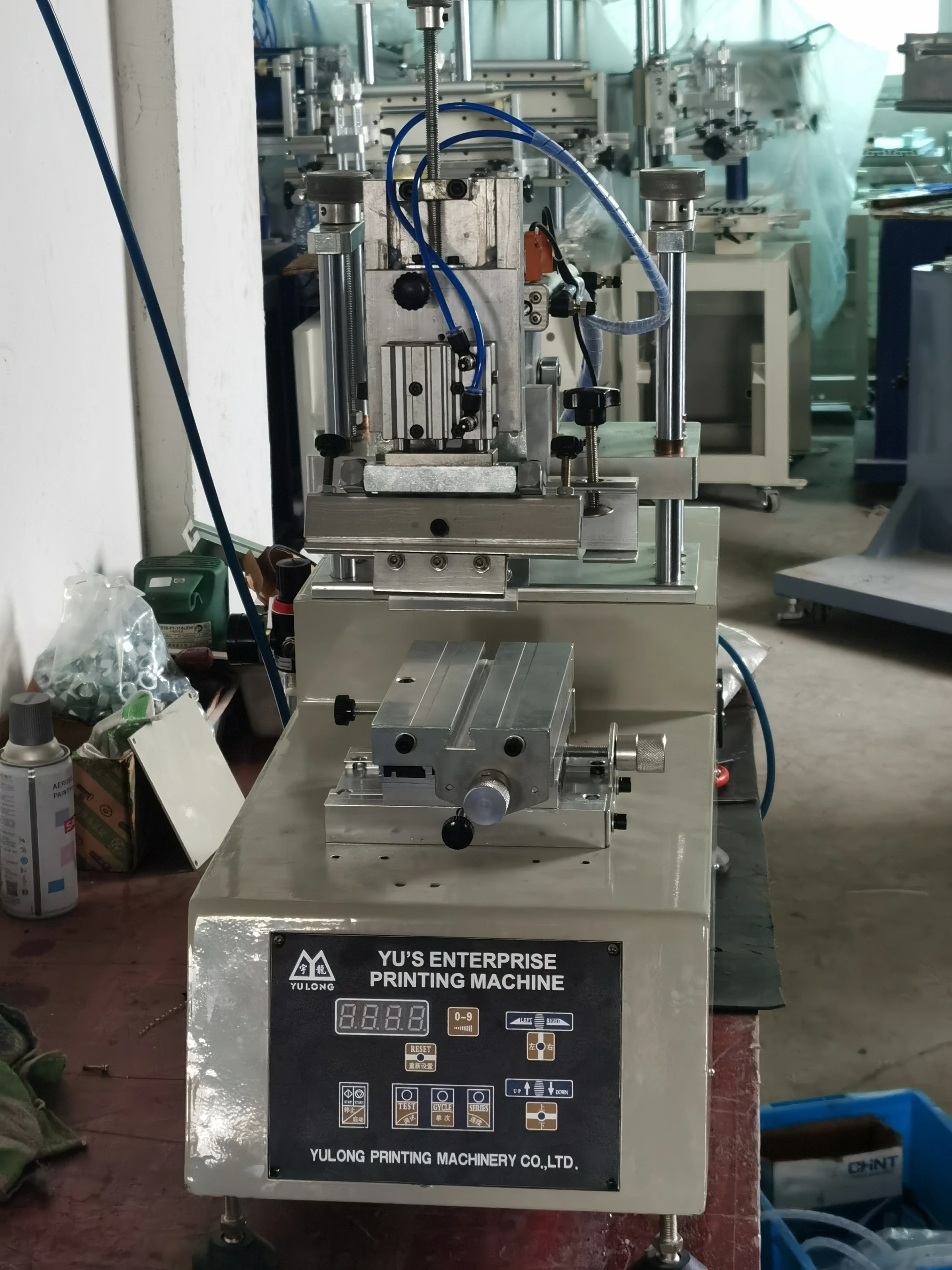 High quality screen printers silk screen printing flat oblique arm screen printing machine