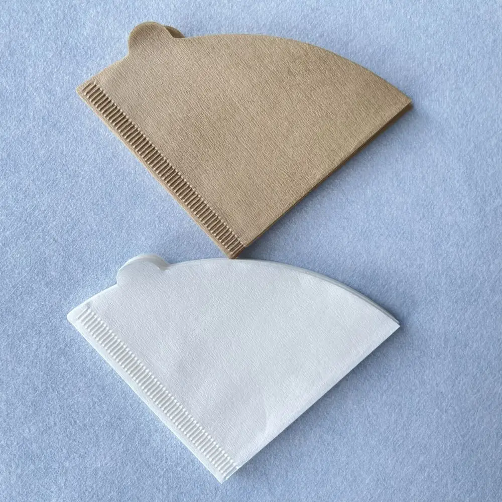 Coffee Filter Paper Eco-Friendly Cone Coffee Filter Paper 100pcs Shape Coffee Filter Paper 1-2/2-4cup For Drip Brew