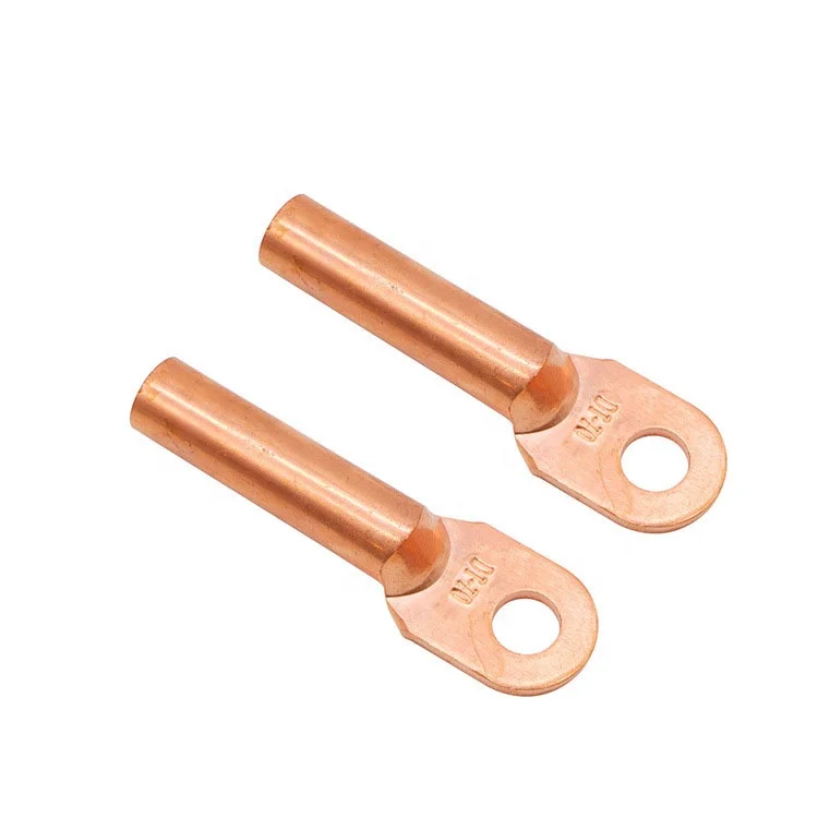 HUA DIAN Custom Size Solder Terminal Lugs cable termination lug spade terminal and copper strap