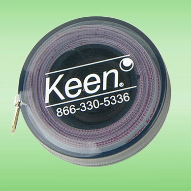 promotional gift love letter shape  BMI body PVC fiber glass tape hot selling